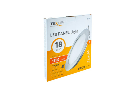 Podhľadové LED svietidlo TRIXLINE – okrúhle18W