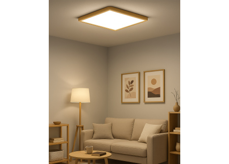 LED stropné 3CCT svietidlo TR-94S - 40W 4300lm 50x50x2,5cm Trixline