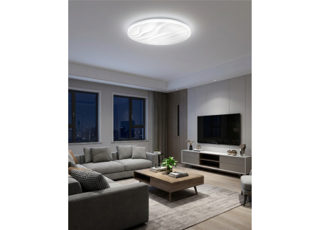 LED stropné svietidlo TR-607C - LIKA 60W 5700lm ø58cm CCT + ovládač Trixline