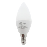 LED žiarovka Qtec 5W C37 E14 4200K