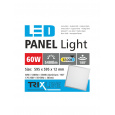 LED panel TRIXLINE 60W, štvorec vstavaný 6500K