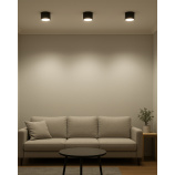 Q-12AD LED Stropné bodové svetlo 3CCT čierne QTEC