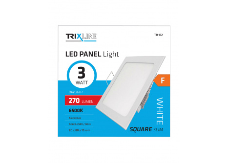 Podhľadové LED svietidlo TRIXLINE – hranaté 3W