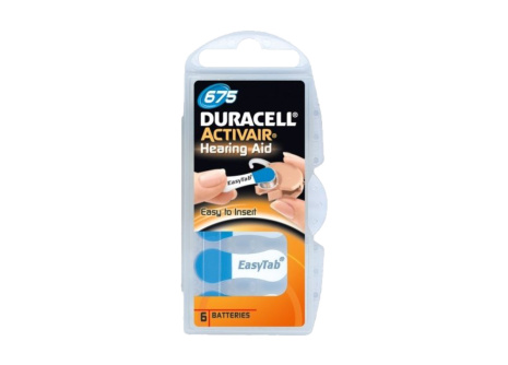 Duracell DA675 PR44 batéria do načúvadiel 6ks