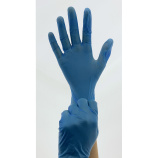 TR G400 Jednorazové rukavice 100ks - veľkosť S Blue Stretch Trixline