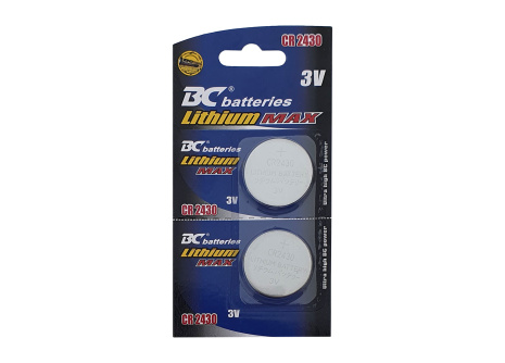 Lítiová gombíková 3V batéria BC batteries CR 2430