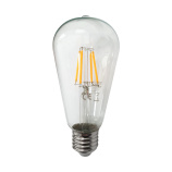 Dekoračná LED žiarovka FILAMENT 4W 480lm ST64 E27 teplá biela Trixline Dekoračná LED žiarovka FILAMENT 4W 480lm ST64 E27 teplá biela Trixline