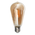 Dekoračná LED žiarovka - Gold FILAMENT 4W 440lm ST64 E27 teplá biela Trixline