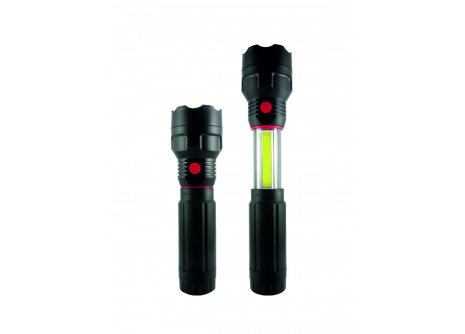 LED teleskopické svietidlo TR C224 3W COB + 3W 