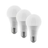 LED žiarovka 10W A60 E27 neutrálna biela 3 PACK