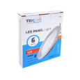 LED panel TRIXLINE TR 126 6W, kruhový vstavaný 6500K LED panel TRIXLINE TR 126 6W, kruhový vstavaný 6500K