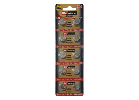 BC batteries alkalická gombíková batéria 1,5V LR44