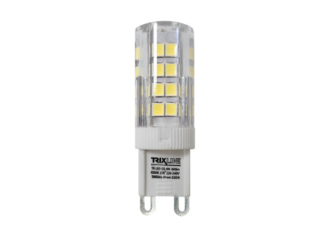LED žiarovka Trixline 4W 360lm G9 6500K studená biela Trixline