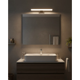 Q-308B LED 8W/680lm/4000K zrkadlové svetlo 30cm - čierne QTEC