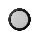 Q-55M LED panel 18W 1980lm 4000K čierny - kruhový prisadený Qtec