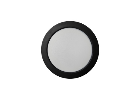 Q-55M LED panel 18W 1980lm 4000K čierny - kruhový prisadený Qtec