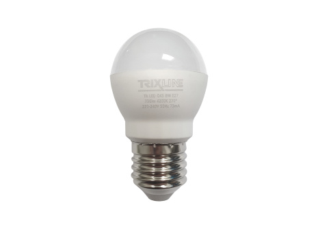 LED žiarovka Trixline 8W 736lm E27 G45 neutrálna biela