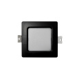 Q-57M LED panel 3W 330lm 4000K čierny - štvorcový prisadený Qtec Q-57M LED panel 3W 330lm 4000K čierny - štvorcový prisadený Qtec
