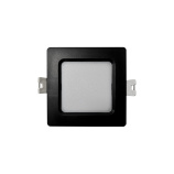 Q-57M LED panel 3W 330lm 4000K čierny - štvorcový prisadený Qtec
