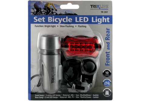 Set osvetlenia na bicykel TRIXLINE TR 287