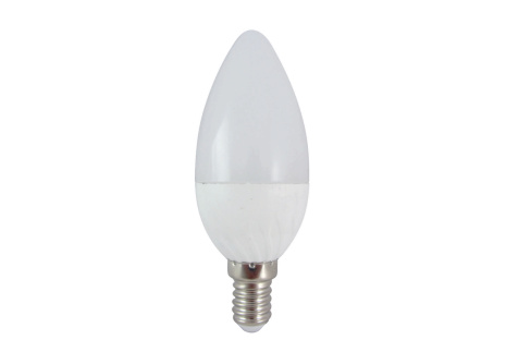 LED žiarovka Trixline 8W E14 C35 teplá biela