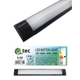 Q-35B 36W LED BATTEN LIGHT podlinkové svetlo - čierne QTEC