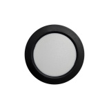 Q-54M LED panel 6W 660lm 4000K čierny - kruhový prisadený Qtec