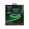 TR-31N Flexibilný NEONOVÝ LED pásik - zelený 1,8m na USB Trixline