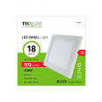 LED panel TRIXLINE TR 121 18W, štvorcový prisadený 4200K