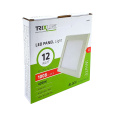 Podhľadové LED svietidlo TRIXLINE – prisadené štvorcové 12W neutrálna biela Podhľadové LED svietidlo TRIXLINE – prisadené štvorcové 12W neutrálna biela