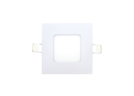 LED panel Qtec Q-215S 3W, štvorcové vstavané 6500K