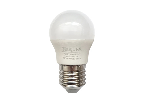 LED žiarovka Trixline 6W 552lm E27 G45 neutrálna biela