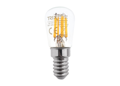 Dekoračná LED žiarovka FILAMENT Trixline 3W 360lm ST25 E14 teplá biela