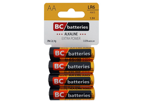 BC LR6 Extra Power Alkalická AA / 4ks BLISTER