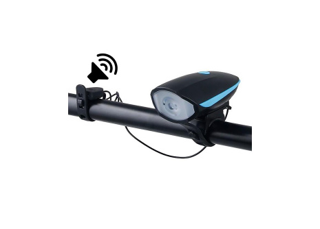LED nabíjacie cyklo svietidlo predné 5W TR 323