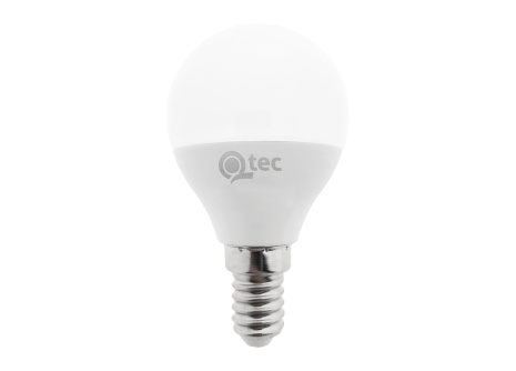 LED žiarovka Qtec 5W P45 E14 neutrálna biela