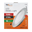 LED panel TRIXLINE TR 156C 18W, kruhový vstavaný 2700K