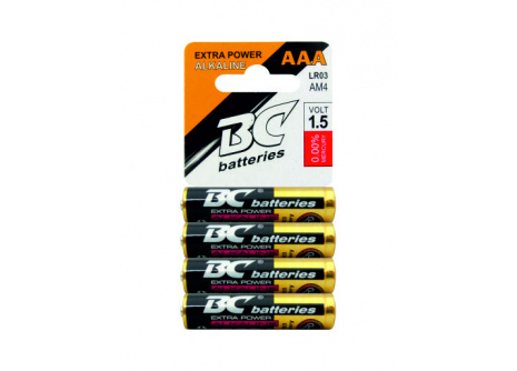 BC batteries Extra power alkalická mikrotužková AAA batéria LR03