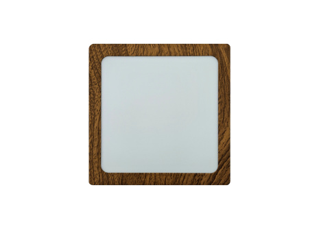 TR-156 LED panel 12W 1008lm 4200K dekor drevo - štvorcový prisadený Trixline