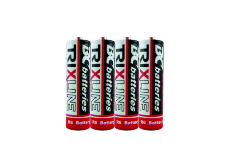 Zinkochloridová 1,5 tužková batéria TRIXLINE BCR6/4P