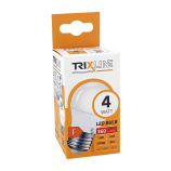 LED žiarovka Trixline 4W 360lm E27 G45 teplá biela