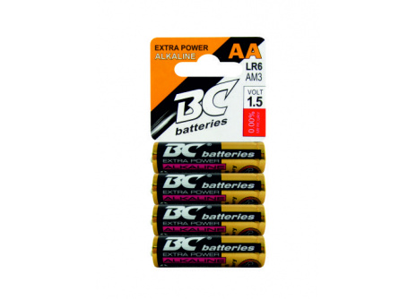 Alkalická tužková batéria BCLR6/4P 
