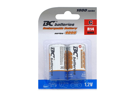 Nabíjacie batérie R14 BC Batteries 1,2V