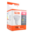 LED žiarovka Trixline 4W GU10 teplá biela