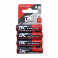 Zinkochloridová 1,5 tužková batéria BCR6/4P