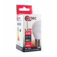 LED žiarovka Q tec 5W E27 teplá biela LED žiarovka Q tec 5W E27 teplá biela
