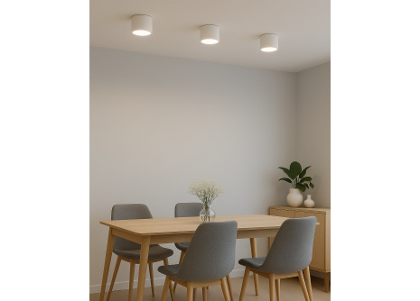 Q-14AD LED Stropné bodové svetlo 3CCT biele QTEC