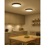 Q-221CP Led stropné svietidlo FLUME 10W 850lm 4000K ø22,5cm/kruhové čierne QTEC Q-221CP Led stropné svietidlo FLUME 10W 850lm 4000K ø22,5cm/kruhové čierne QTEC