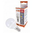 LED žiarovka Trixline 4W E14 P45 teplá biela