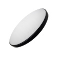 Q-255MS Led svietidlo so senzorom pohybu MARNA 24W 2040lm 4000K ø37cm/kruhové čierne QTEC